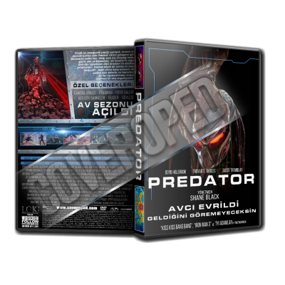 Predator 2018 V5 Türkçe Dvd Cover Tasarımı